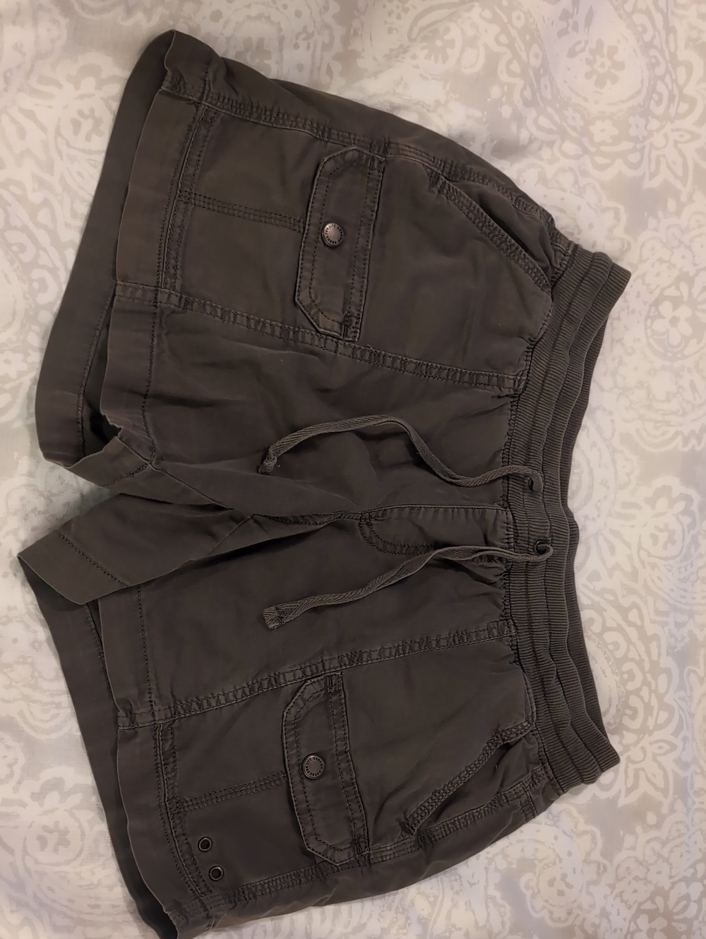 Sonoma Olive Green Drawstring Utility Shorts